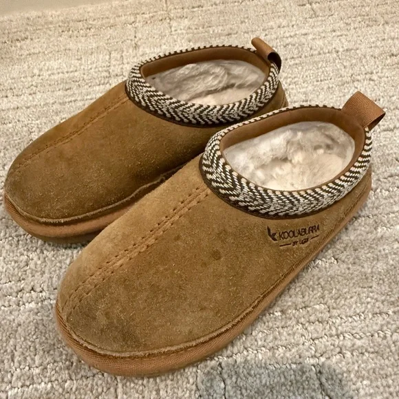 Koolaburra Tan Kids Burree shoes size 12 toddler **see pictures** - Picture 4 of 7
